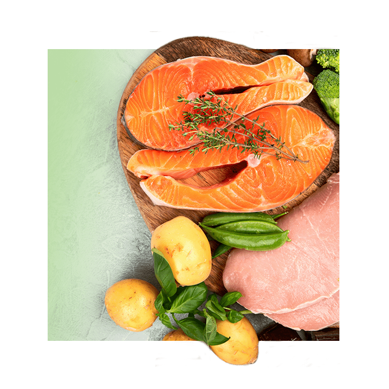 image of foods rich in B vitamins