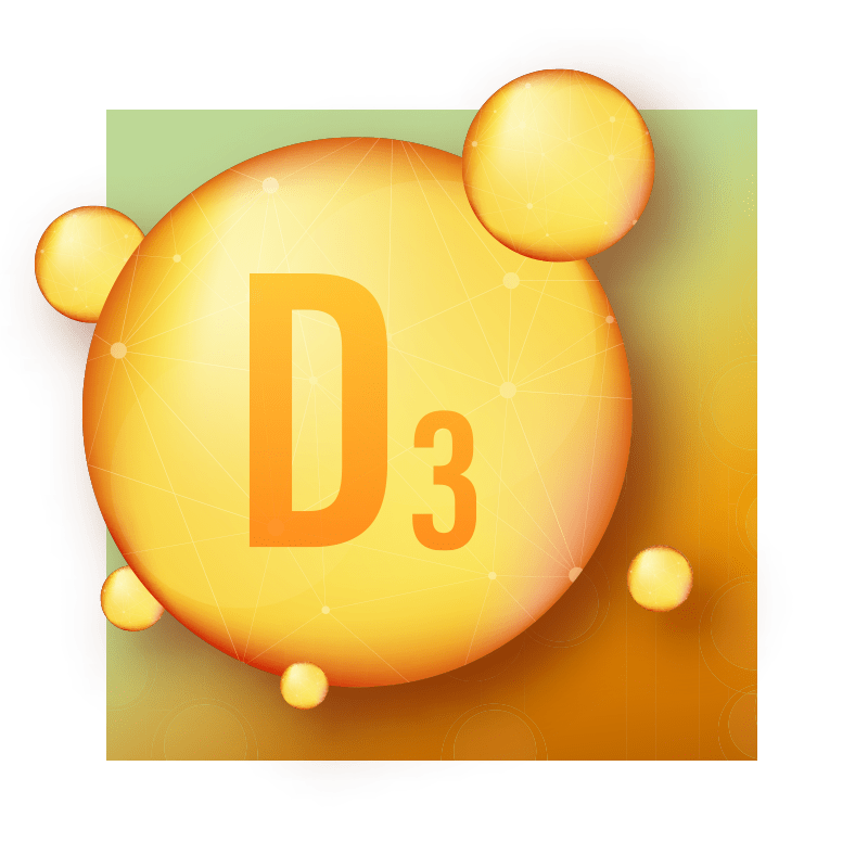 image of vitamin d3 molecule
