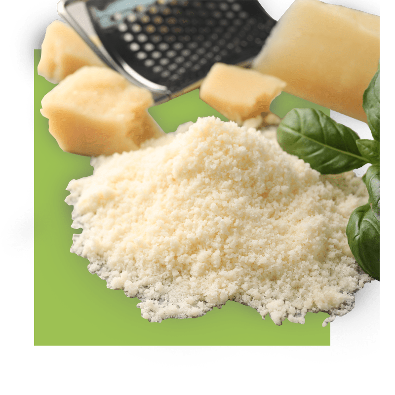 image of grated parmesan cheese