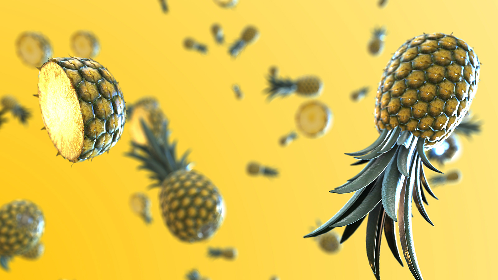 image of pineapples
