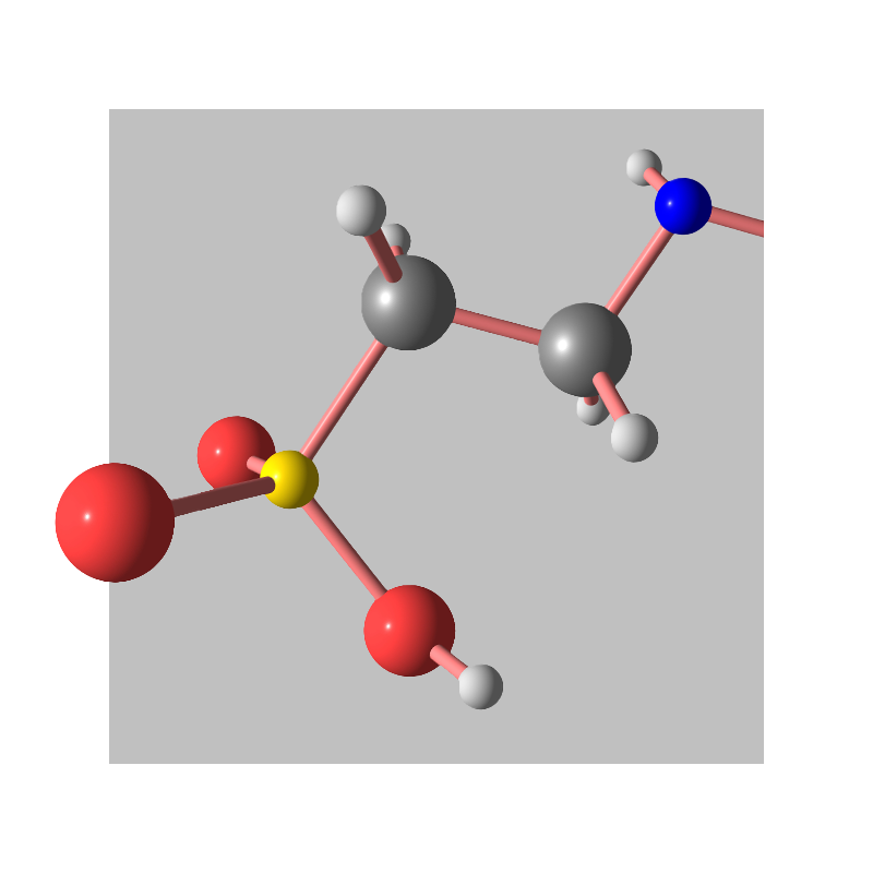 image of taurine chemical compound