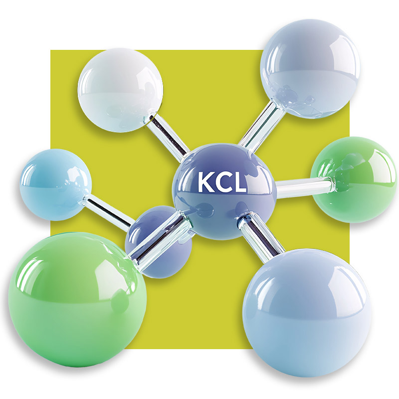 image of potassium chloride compound