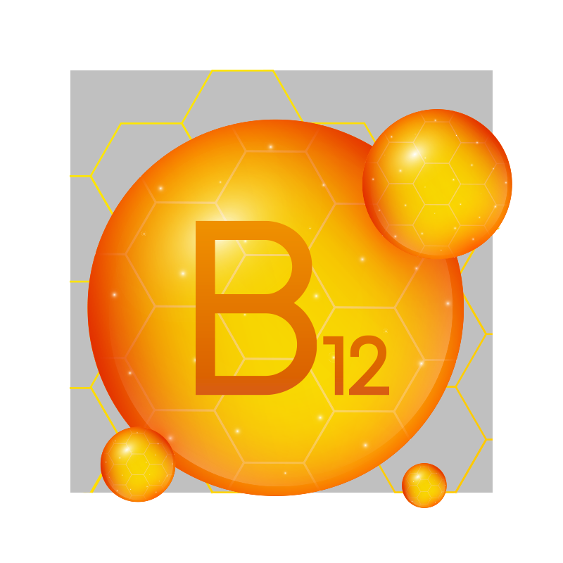 image of molecule with B12 on it