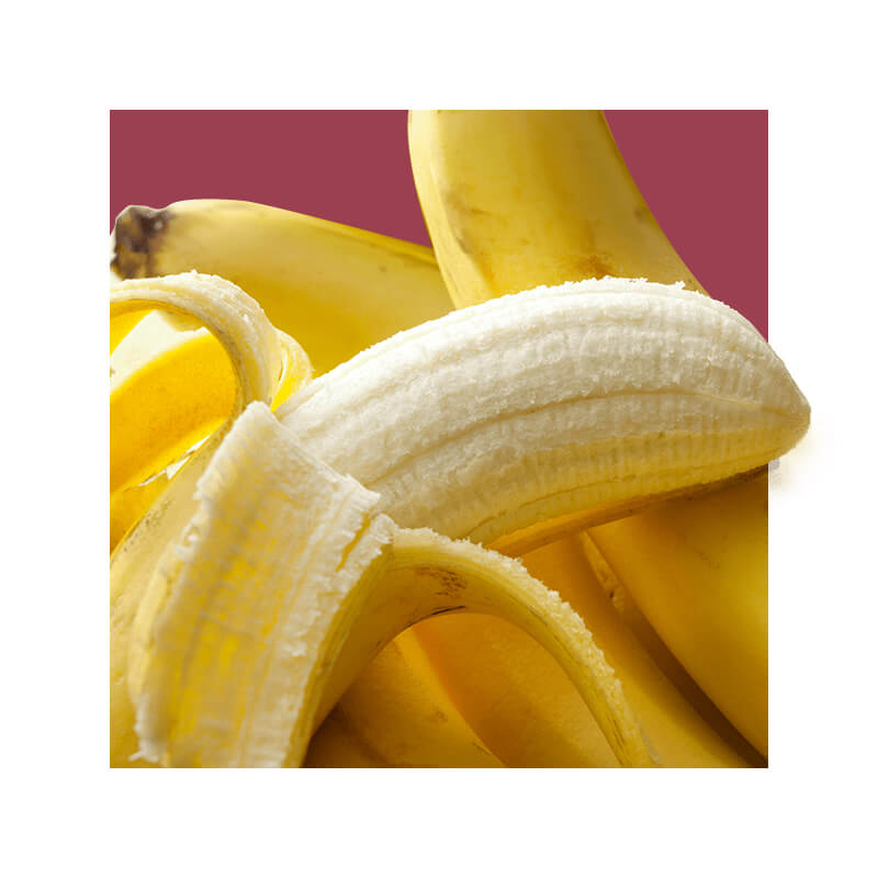 image of a peeled banana