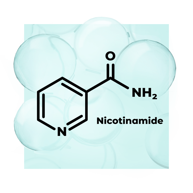 image of the structure of nicotinamide