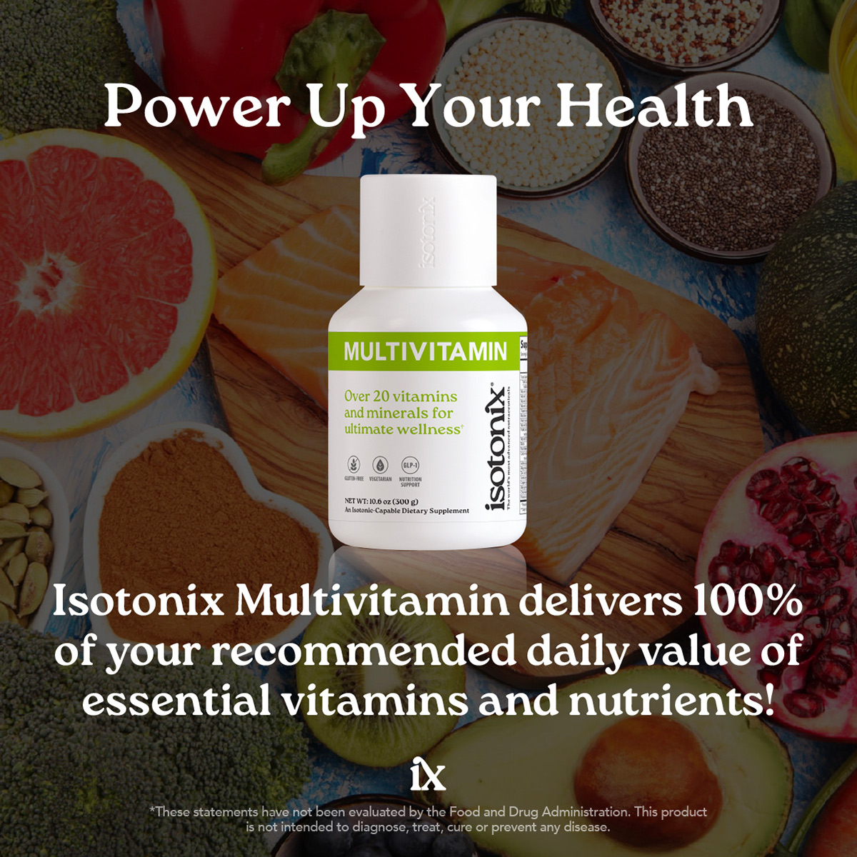 image of Isotonix multivitamin product bottle