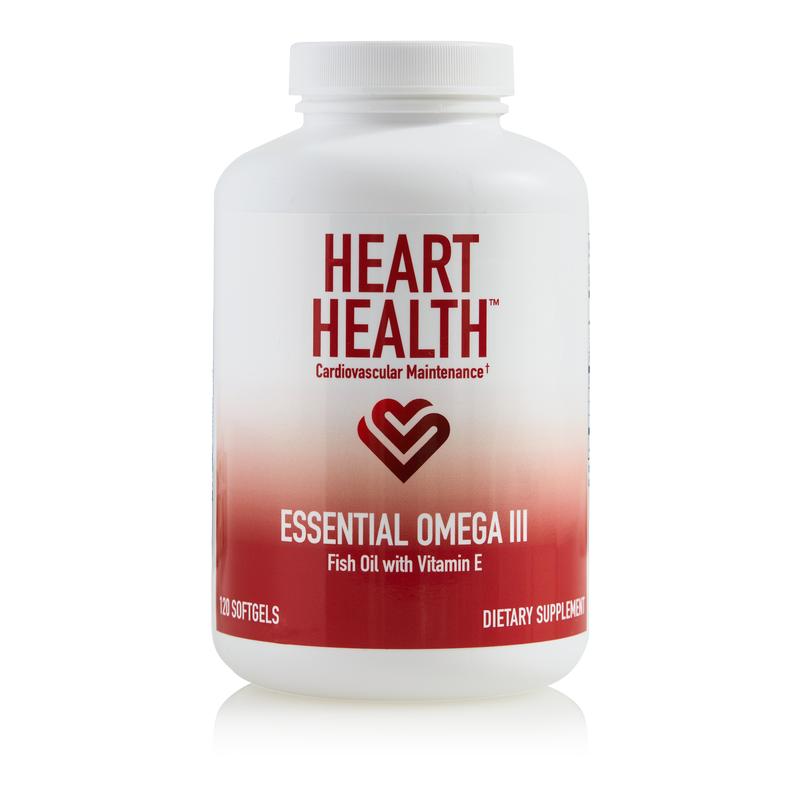 nutraMetrix® Heart Health™ Essential Omega III Fish Oil with Vitamin E