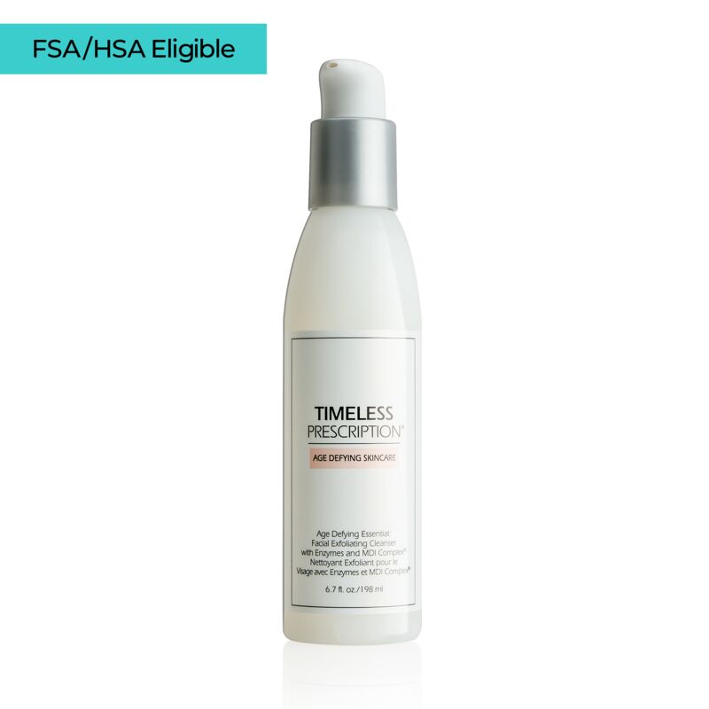 Timeless Prescription® Facial Exfoliating Cleanser with Enzymes and MDI Complex - Single Bottle (6.7 fl. oz./198 ml)