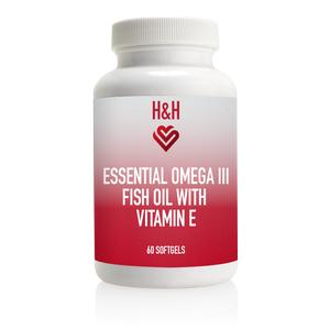H&H™ Essential Omega III Fish Oil with Vitamin E