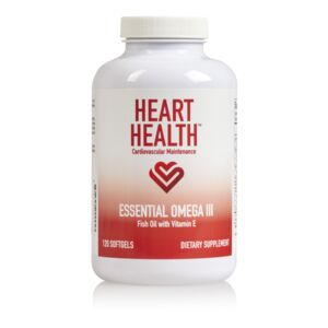 Heart Health™ Essential Omega III Fish Oil with Vitamin E