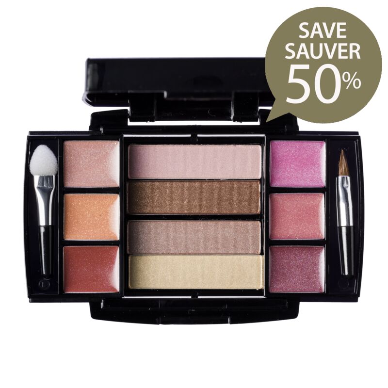 Motives® Compact Beauty - Includes 6 Lip Shines and 4 Eye Shadows
