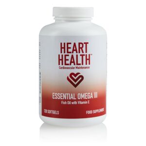 Heart Health Essential Omega III Fish Oil With Vitamin E