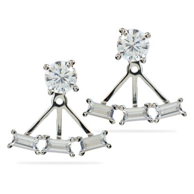 Alani - Mixed Cut Stud With Removable Ear Jacket