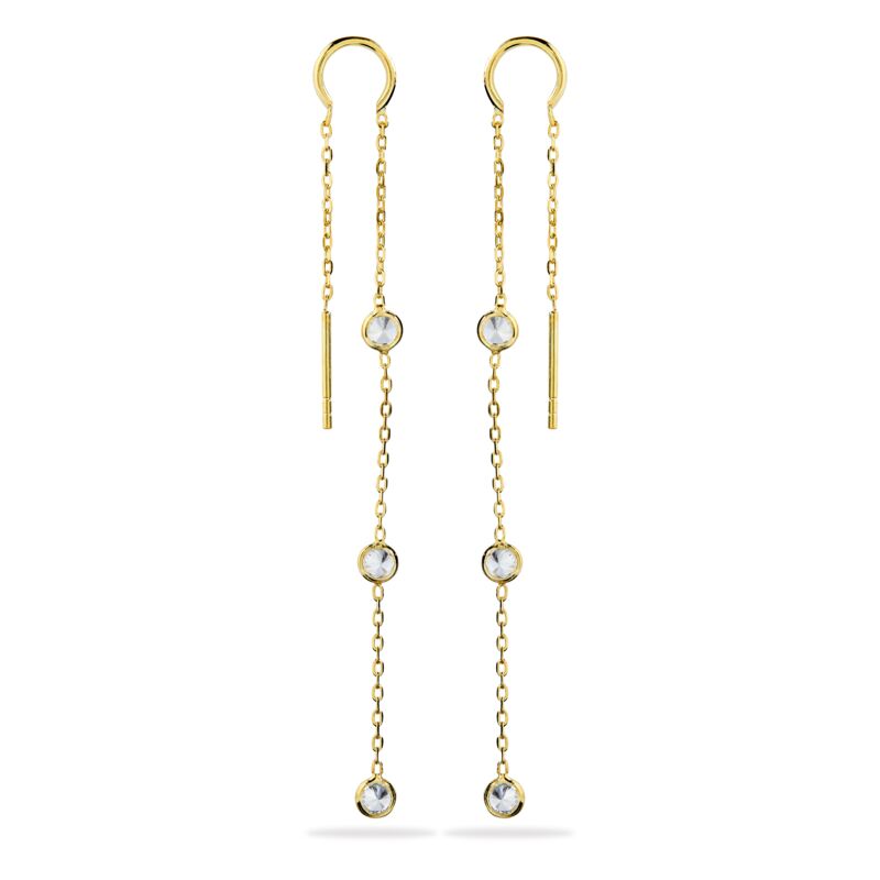 CARA - Threaded Drop Earrings
