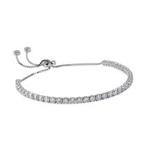 Violet - Round Cut Tennis Bracelet