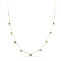 Kelia - Floating Baguette Necklace
