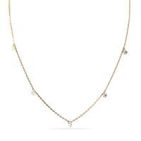 Desi - Pierced Round Cut Necklace