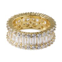Michael - Mixed Cut Eternity Band
