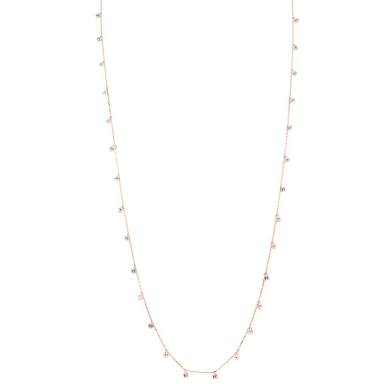 LALA - Pierced Round Cut Necklace