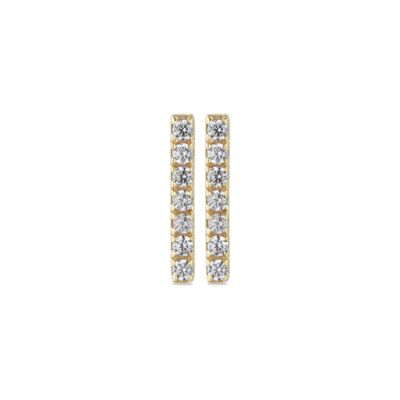 Claire - Pave Stick Studs