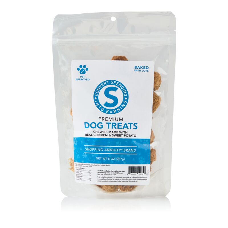 Shopping Annuity Brand Premium Chicken & Sweet Potato Dog Chewies