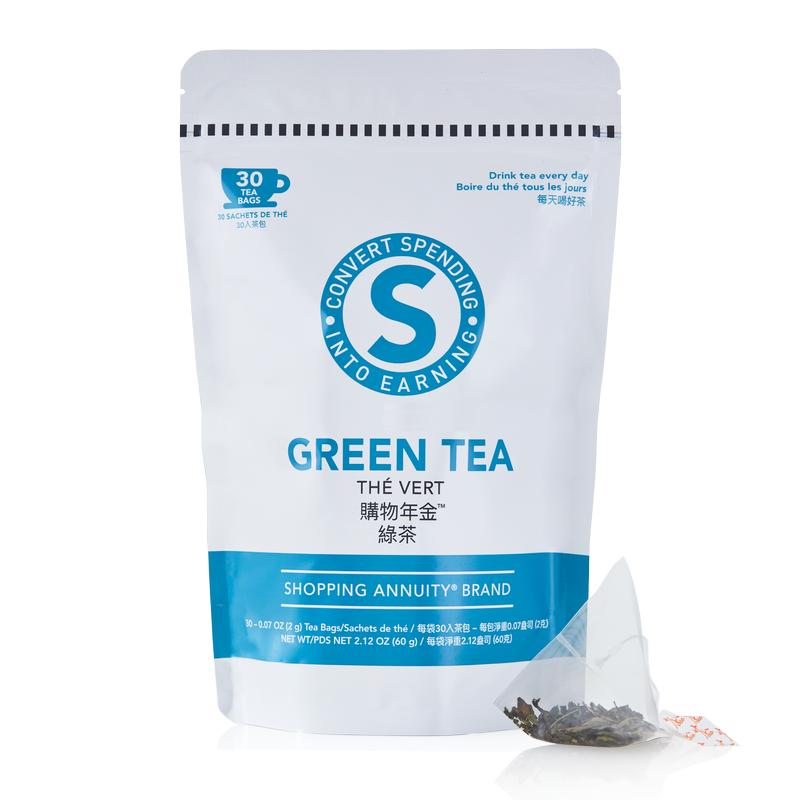 Shopping Annuity™ Brand Green Tea