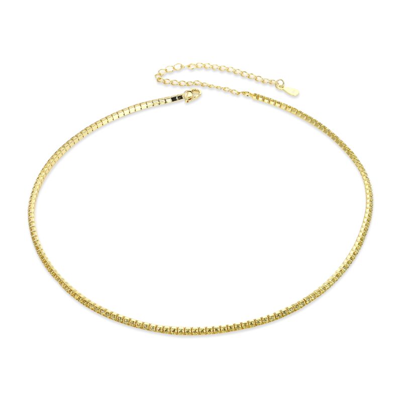 SIERRA - Round Cut Tennis Choker