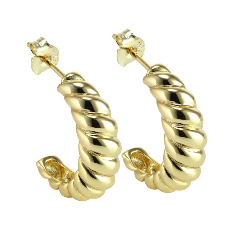 MIA - Twisted Dome Hoops