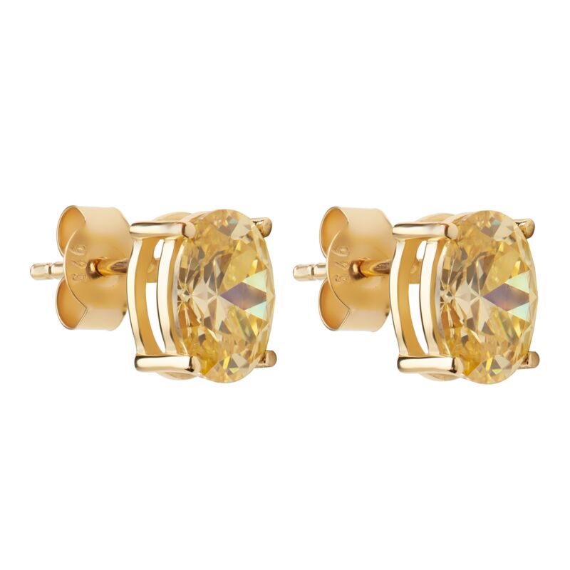 CORA – Oval Cut Studs