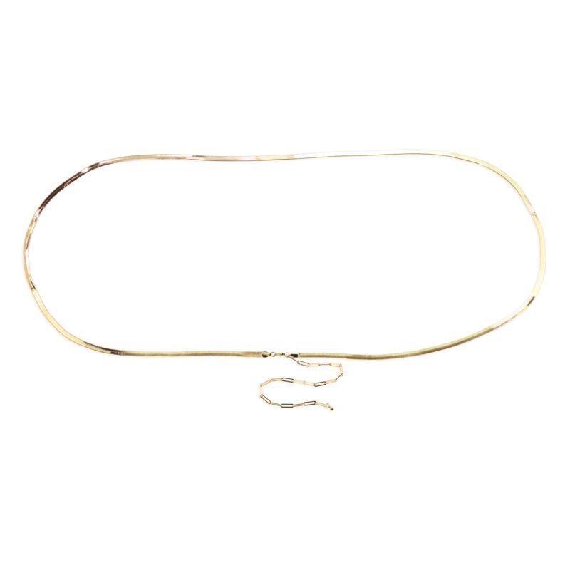 ISLA MUJERES - Herringbone Belly Chain (SPECIAL)