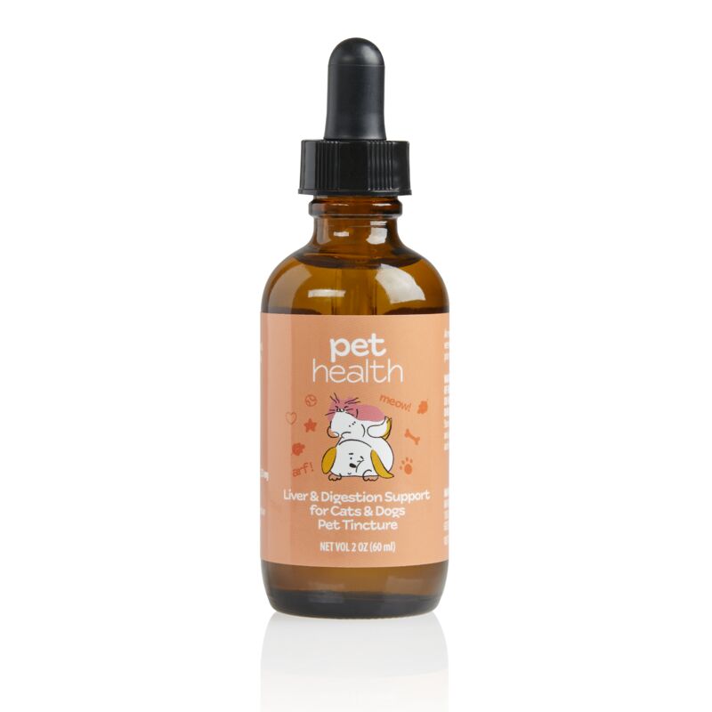 Pet Health Liver & Digestion Support for Cats & Dogs Pet Tincture - SPECIAL