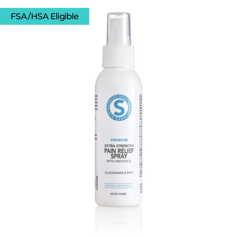 Shopping Annuity® Brand Premium Extra Strength Pain Relief Spray