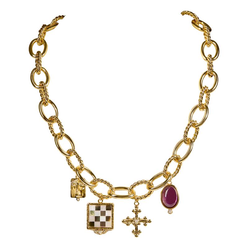 IVY – Chunky Charm Necklace
