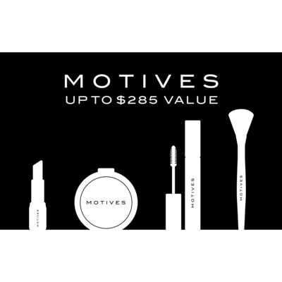 Motives® Beauty Mystery Bag - Includes 10 Motives products