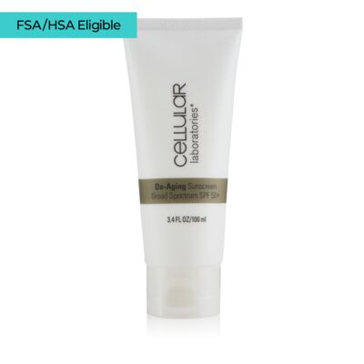 Cellular Laboratories® De-Aging Sunscreen Broad Spectrum SPF 50+ - Single Tube (3.4 fl. oz./100 ml)