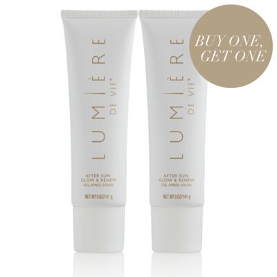 Lumière de Vie® After Sun Glow & Renew - Limited Edition Special Buy One, Get One Free - Two Tubes (2 x 5 oz./141 g)