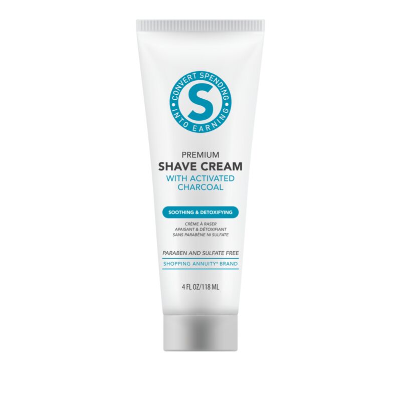 Shopping Annuity® Crema de Afeitar Premium con Carbón Activado