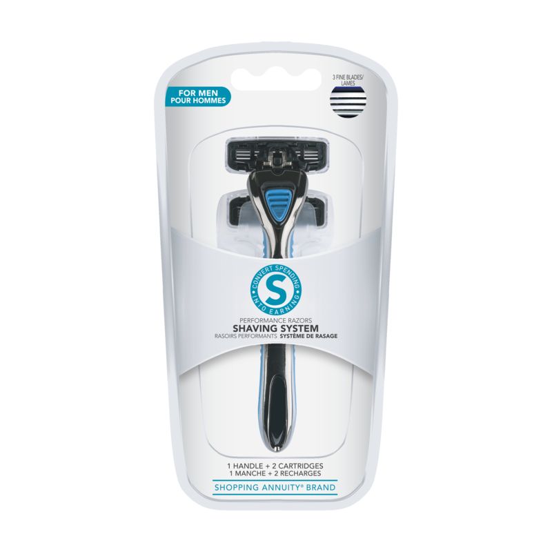Shopping Annuity® Brand Performance Razors Shaving System for Men