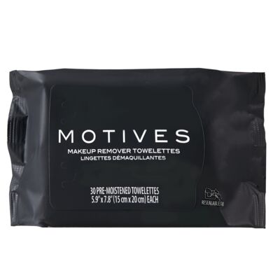 Motives® Makeup Remover Towelettes - Pack of 30