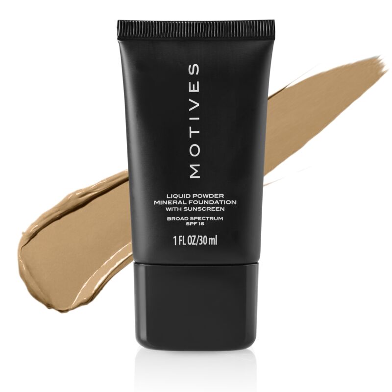 Motives® Liquid Powder Mineral Foundation with SPF 15 - Tender Beige