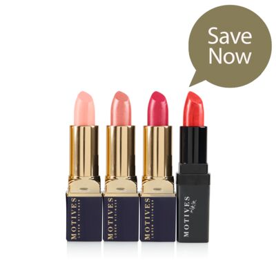 Motives® Pure Love Lip Set - Includes four lipsticks