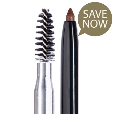 Motives® for La La Mineral Waterproof Eyebrow Pencil - Medium Brown