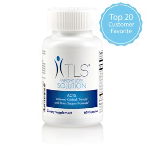 TLS® ACTS Adrenal, Cortisol, Thyroid & Stress Support Formula - Single Bottle (30 Servings)