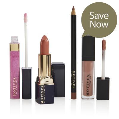 Motives® Lip Bundles - Blushing Bride (Includes 4 Lip Products)