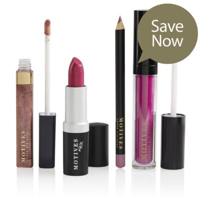 Motives® Lip Bundles - Swagger (Includes 4 Lip Products)