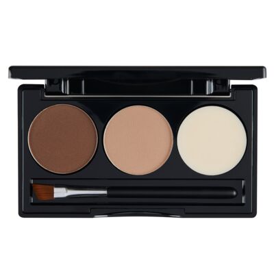 Motives Essential Brow Kit - Includes 1 Wax and 2 Powders