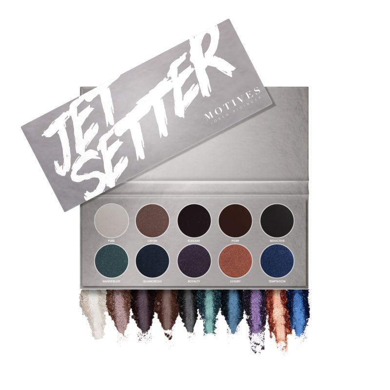 Motives® Jet Setter Palette - Includes 10 Eye Shadows