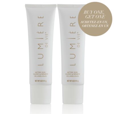 Lumière de Vie® After Sun Glow & Renew - Limited Edition Special Buy One, Get One Free - Two Tubes (2 x 5 oz./141 g)