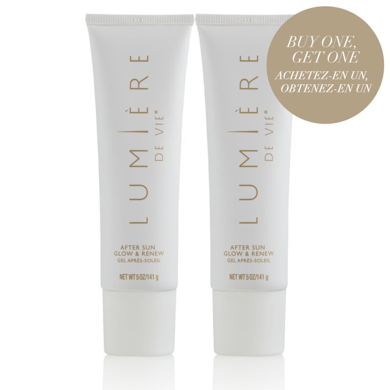 Lumière de Vie® After Sun Glow & Renew - Limited Edition Special Buy One, Get One Free - Two Tubes (2 x 5 oz./141 g)