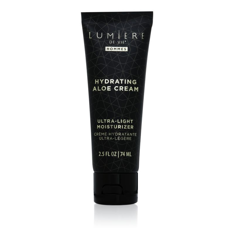 Lumière de Vie® Hommes Hydrating Aloe Cream - Single Tube (2.5 fl. oz./74 ml)
